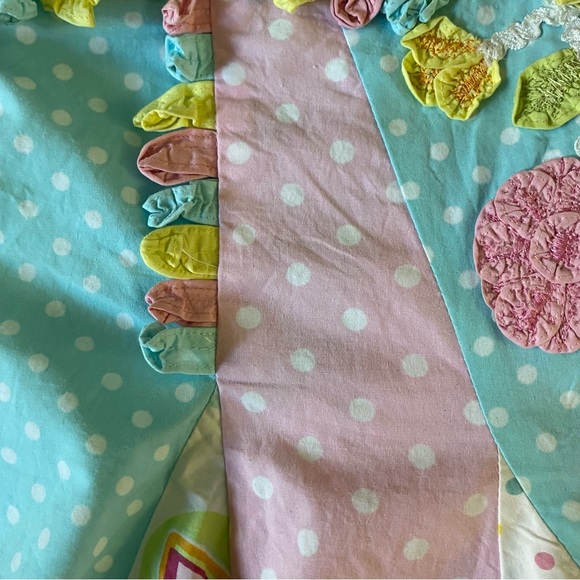 Beetlejuice Dress Size 12 Months New NWT Boutique boho handkerchief Baby girls - Picture 15 of 16